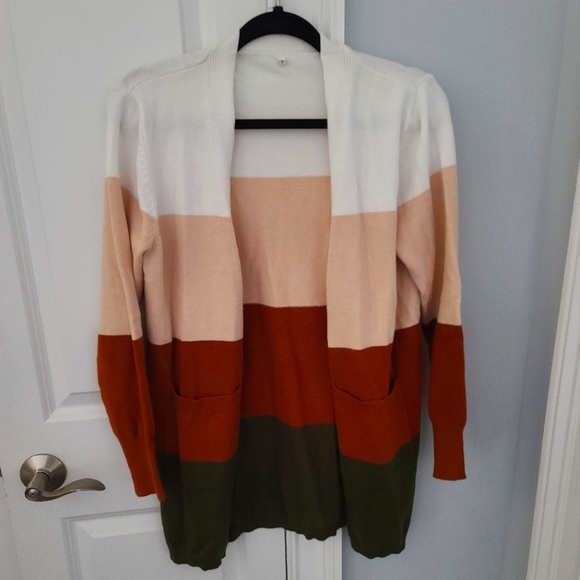 Color block cardigan - Picture 1 of 4